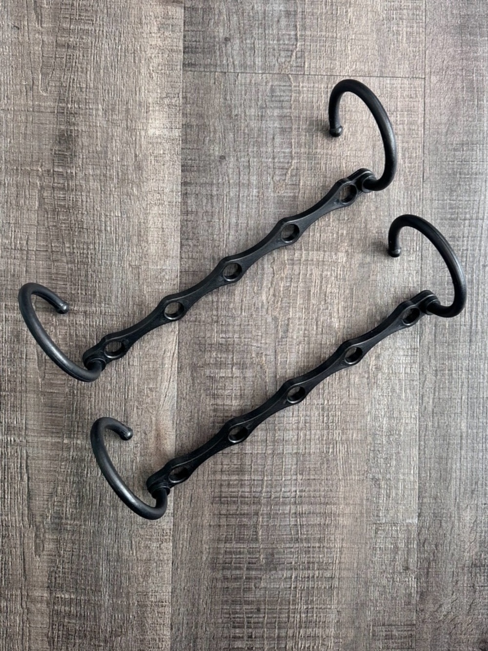 ๐ Set of 2 Black Space Mate Hangers